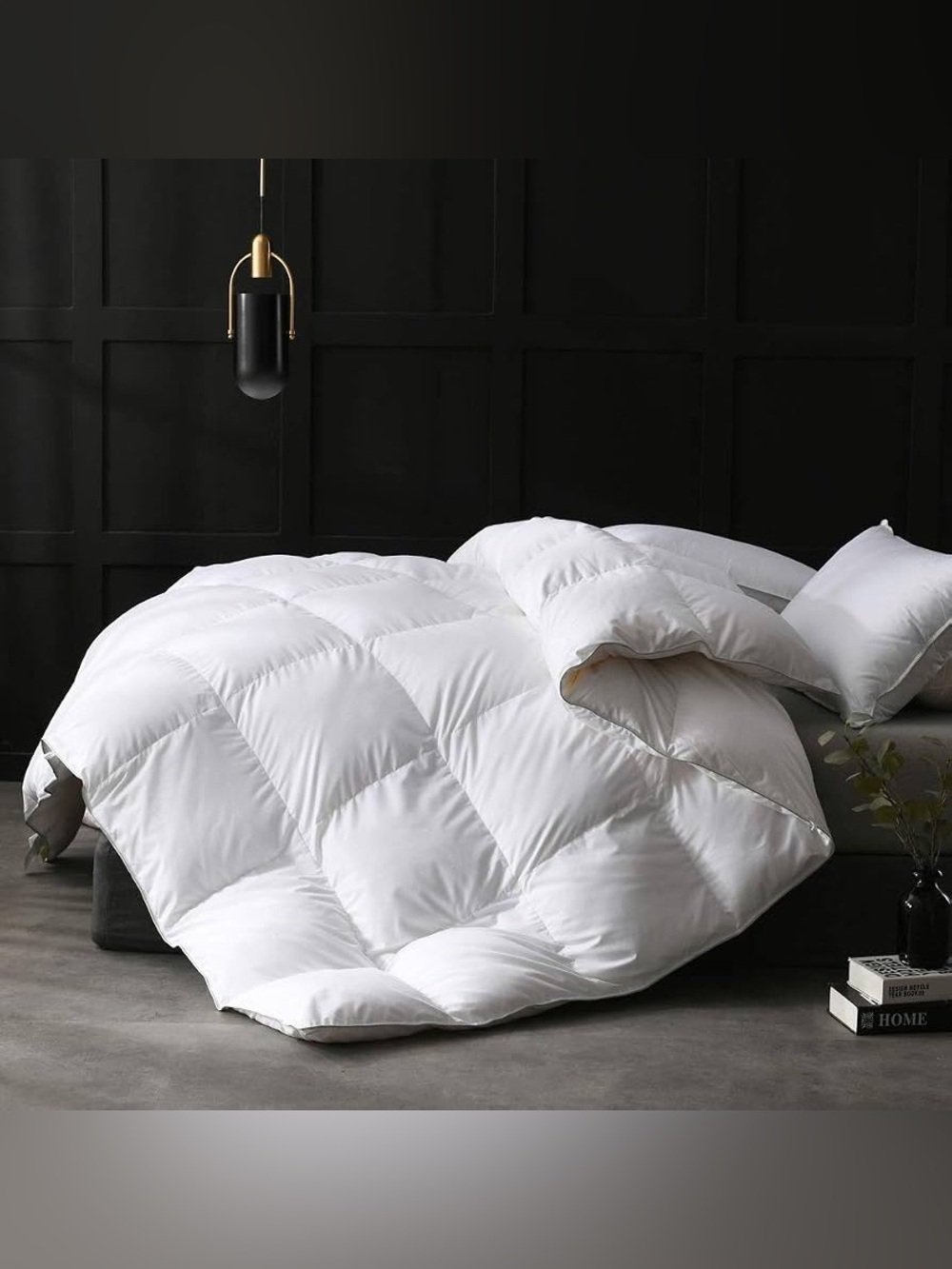 Brooklinen White Down Comforter Queen All Season Bed Duvet